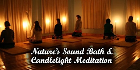 Full Moon Candlelight Meditation +  Nature Cystral Bowl Sound Bath