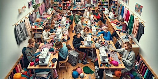 Textilworkshops hos Helsingborg Makerspace  primärbild