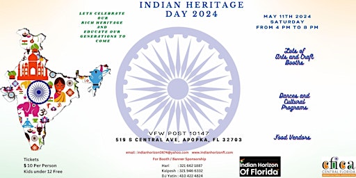 Primaire afbeelding van Indian Heritage Day 2024