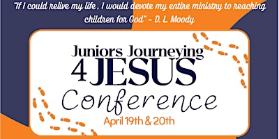 Primaire afbeelding van Juniors Journeying 4 Jesus Conference