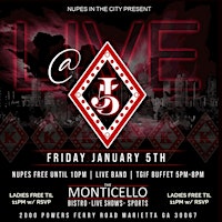 Image principale de LIVE @ J5 FOUNDERS CELEBRATION TONIGHT w/ NUPES IN THE CITY!