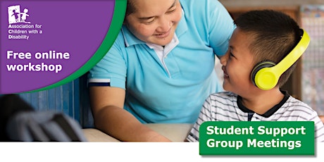 Student Support Group Meetings - Wed 21 Feb 10:00am primary image