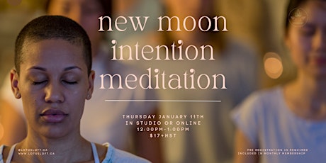 New Moon Intention Meditation primary image