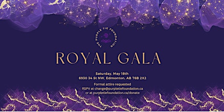 The Purple Tie Foundation Royal Gala