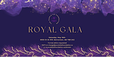 The Purple Tie Foundation Royal Gala primary image