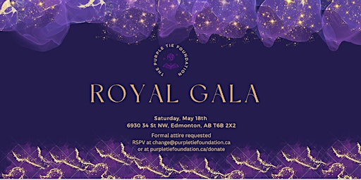 Immagine principale di The Purple Tie Foundation Royal Gala 