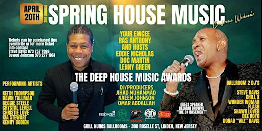 Imagem principal do evento 2nd Annual SMCW & Deep House Music Magazine Awards  Weekender