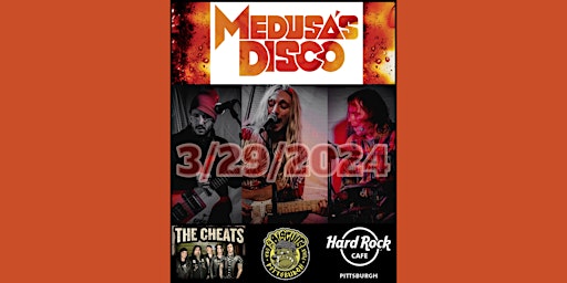 Imagem principal do evento Medusa's Disco w/ The Cheats