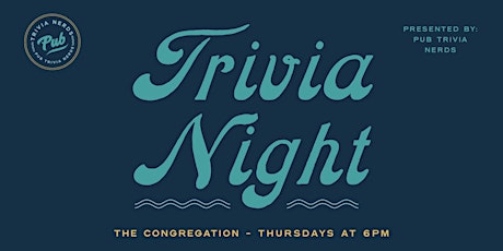 Thursday Trivia Night @ The Congregation Detroit