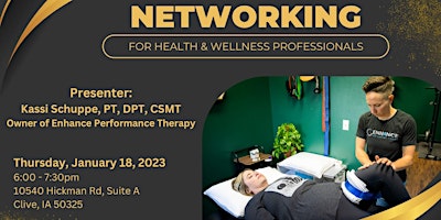 Imagem principal do evento Health and Wellness Professionals Networking