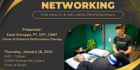 Health and Wellness Professionals Networking