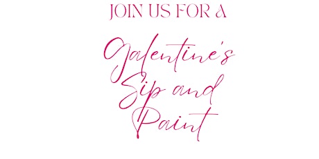 WOI's Galentine's Day Sip & Paint primary image