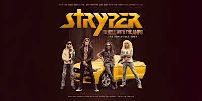 Imagem principal do evento Stryper “To Hell with the Amps — The Unplugged Tour”