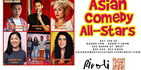 Image principale de Asian Comedy All-Stars with James Roque!
