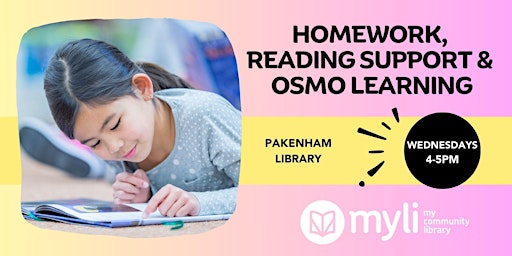 Imagem principal do evento Homework, Reading Support & Osmo Learning @ Pakenham Library