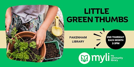 Imagem principal do evento Little Green Thumbs @ Pakenham Library