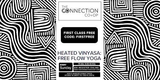 Imagem principal do evento Heated Vinyasa: Free Flow Yoga