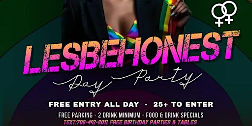 LesbeHonest - Day Party For Women primary image