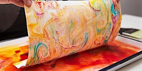 Marbling Paper Art Class