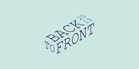 Imagem principal do evento Back to Front