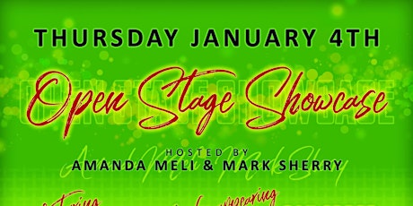 Open Stage Showcase; free show featuring LeFever & 6 other Original acts