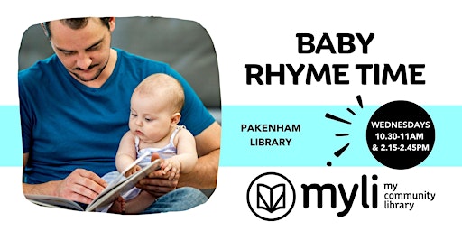 Imagem principal do evento Baby Rhyme Time @ Pakenham Library - Afternoon Session