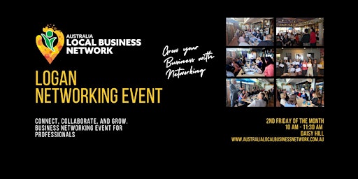 Imagem principal do evento Logan Networking Group - Network & Grow your Business