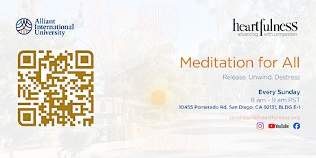 Heartful Sundays: Free Meditation Sessions at Alliant University Campus
