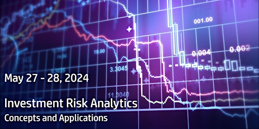 Imagem principal do evento Investment Risk Analytics - Concepts and Applications