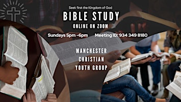 Christian Youth Bible study  ONLINE primary image