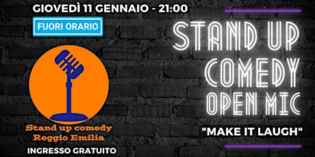 Image principale de Stand Up Comedy - Open Mic - Fuori Orario