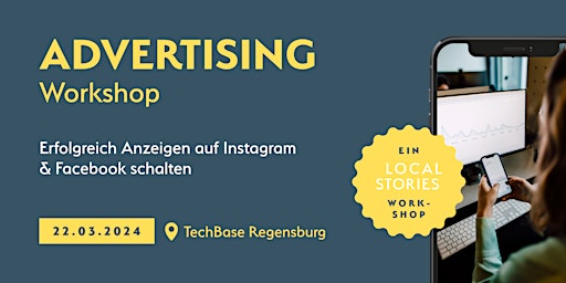 Hauptbild für Advertising Workshop – erfolgreich Anzeigen auf Insta & Facebook schalten