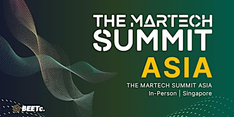 The MarTech Summit Asia April 2024