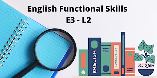 ACS English Functional Skills E3 to L2 (FREE Online & In-Person Course ) primary image