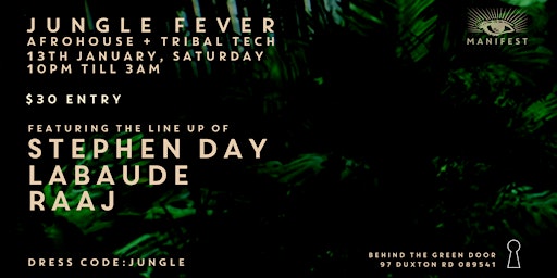 Jungle Fever feat  Stephen Day + Labaude + RAAJ primary image