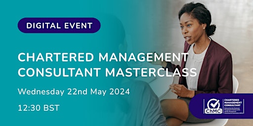 Chartered Management Consultant Masterclass primary image