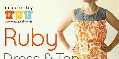 Primaire afbeelding van Ruby Top / Dress (Made by Rae pattern)