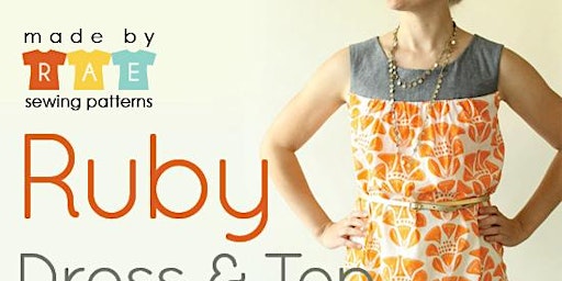 Ruby Top / Dress (Made by Rae pattern)  primärbild