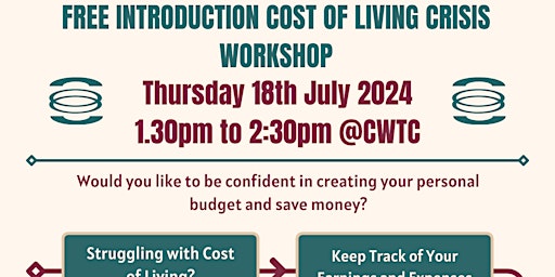 Imagem principal do evento Free Cost of Living Crisis Workshop