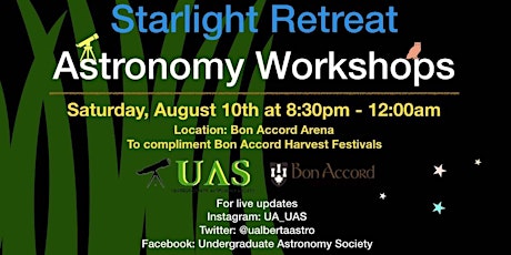 Astronomy Workshop: Harvest Days Starlight Retreat primary image