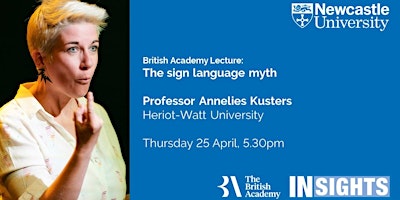 British Academy Lecture: The sign language myth primary image