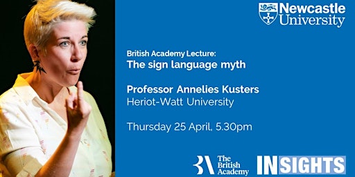 Immagine principale di British Academy Lecture: The sign language myth 