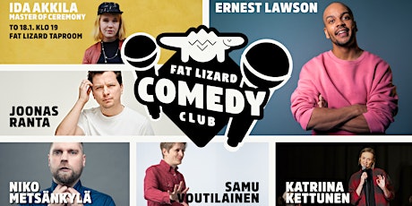 Fat Lizard Comedy Club Tammikuu primary image