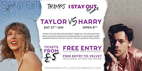 I STAY OUT TOO LATE - Taylor Swift vs Harry Styles primary image