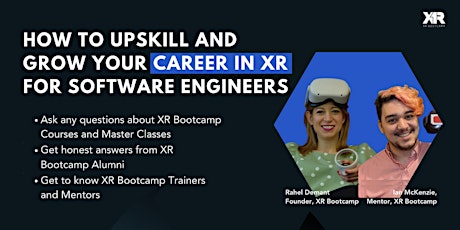 XR Bootcamp Info Session - FOR SOFTWARE ENGINEERS primary image