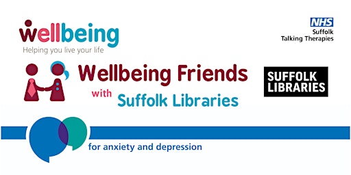 Imagem principal do evento Wellbeing Friends with Suffolk Libraries