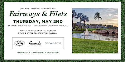 Red Meat Lovers Club...Fairways &  Filet For Boca Raton Police Foundation 3  primärbild