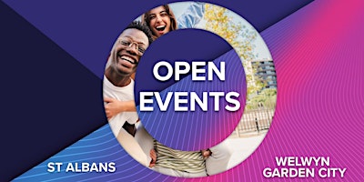 Imagem principal do evento Open Events | Welwyn Garden City Campus