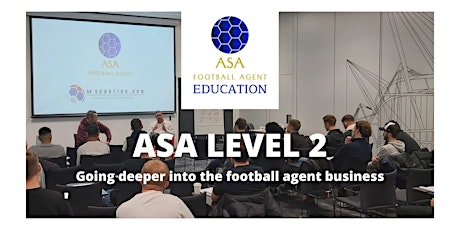ASA Football Agent Education - Level 2 (Online)
