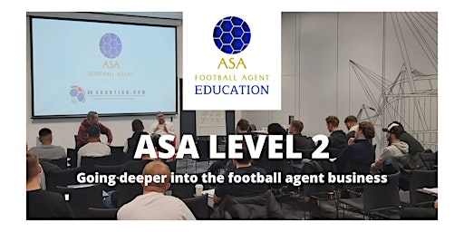 ASA Football Agent Education - Level 2 (Online) primary image